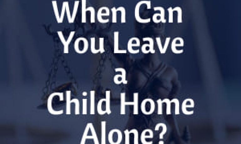 When Can You Leave a Child Home Alone?