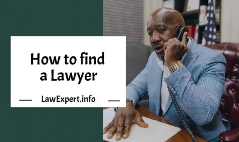 How to find a lawyer